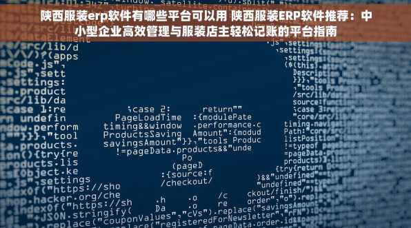 陕西服装erp软件有哪些平台可以用 陕西服装ERP软件推荐：中小型企业高效管理与服装店主轻松记账的平台指南