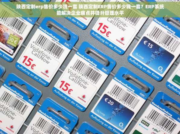 陕西定制erp售价多少钱一套 陕西定制ERP售价多少钱一套？ERP系统能解决企业痛点并提升管理水平