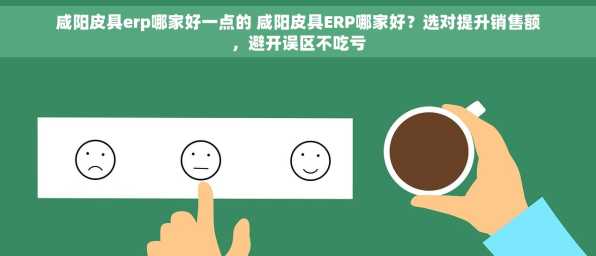 咸阳皮具erp哪家好一点的 咸阳皮具ERP哪家好？选对提升销售额，避开误区不吃亏