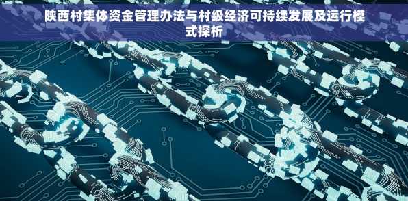 陕西村集体资金管理办法与村级经济可持续发展及运行模式探析