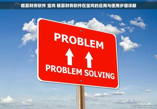 精算财务软件 宝鸡 精算财务软件在宝鸡的应用与使用步骤详解