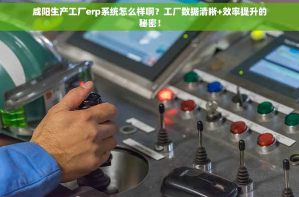 咸阳生产工厂erp系统怎么样啊？工厂数据清晰+效率提升的秘密！
