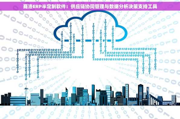 商洛ERP半定制软件：供应链协同管理与数据分析决策支持工具