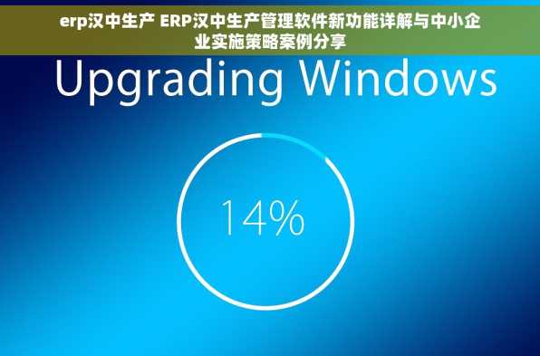 erp汉中生产 ERP汉中生产管理软件新功能详解与中小企业实施策略案例分享