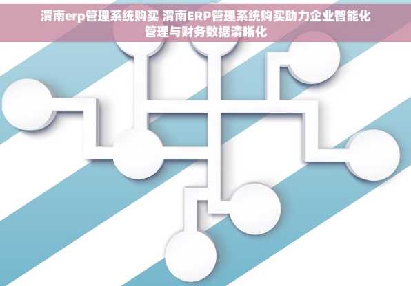 渭南erp管理系统购买 渭南ERP管理系统购买助力企业智能化管理与财务数据清晰化