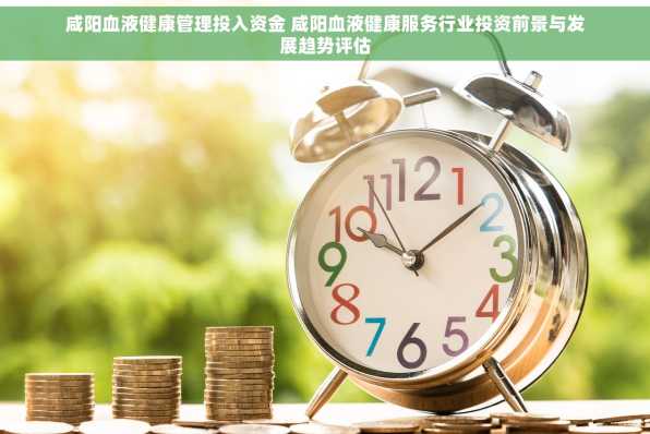 咸阳血液健康管理投入资金 咸阳血液健康服务行业投资前景与发展趋势评估