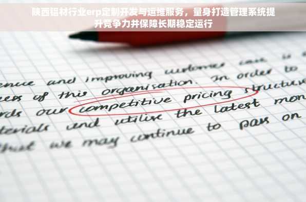 陕西铝材行业erp定制开发与运维服务，量身打造管理系统提升竞争力并保障长期稳定运行