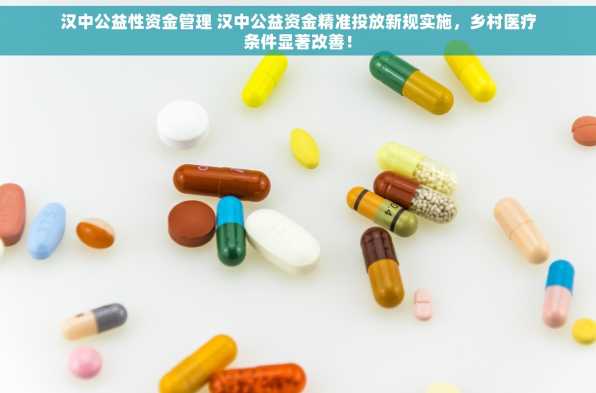 汉中公益性资金管理 汉中公益资金精准投放新规实施，乡村医疗条件显著改善！