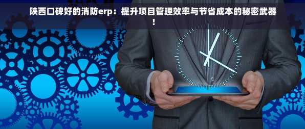 陕西口碑好的消防erp：提升项目管理效率与节省成本的秘密武器！