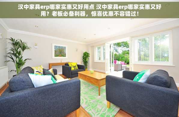 汉中家具erp哪家实惠又好用点 汉中家具erp哪家实惠又好用？老板必备利器，惊喜优惠不容错过！