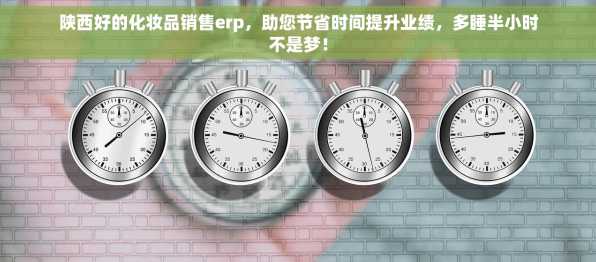 陕西好的化妆品销售erp，助您节省时间提升业绩，多睡半小时不是梦！