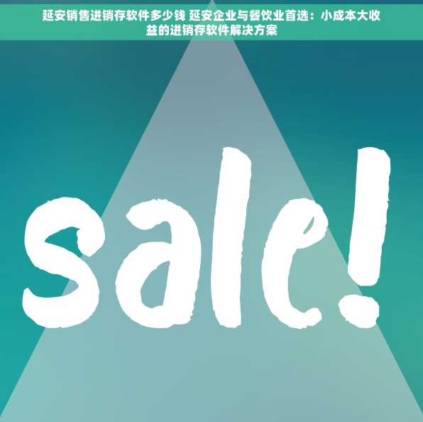 延安销售进销存软件多少钱 延安企业与餐饮业首选：小成本大收益的进销存软件解决方案