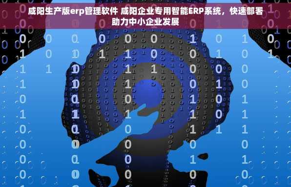 咸阳生产版erp管理软件 咸阳企业专用智能ERP系统，快速部署助力中小企业发展