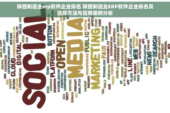 陕西制造业erp软件企业排名 陕西制造业ERP软件企业排名及选择方法与应用案例分析