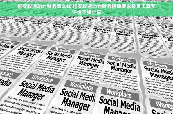 延安软通动力财务怎么样 延安软通动力财务招聘要求及员工真实评价干货分享