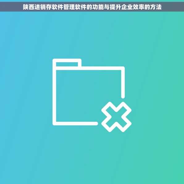 陕西进销存软件管理软件的功能与提升企业效率的方法