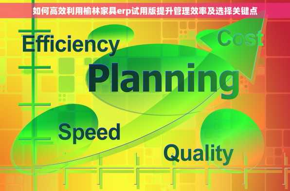 如何高效利用榆林家具erp试用版提升管理效率及选择关键点