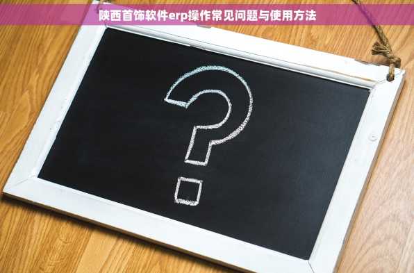 陕西首饰软件erp操作常见问题与使用方法